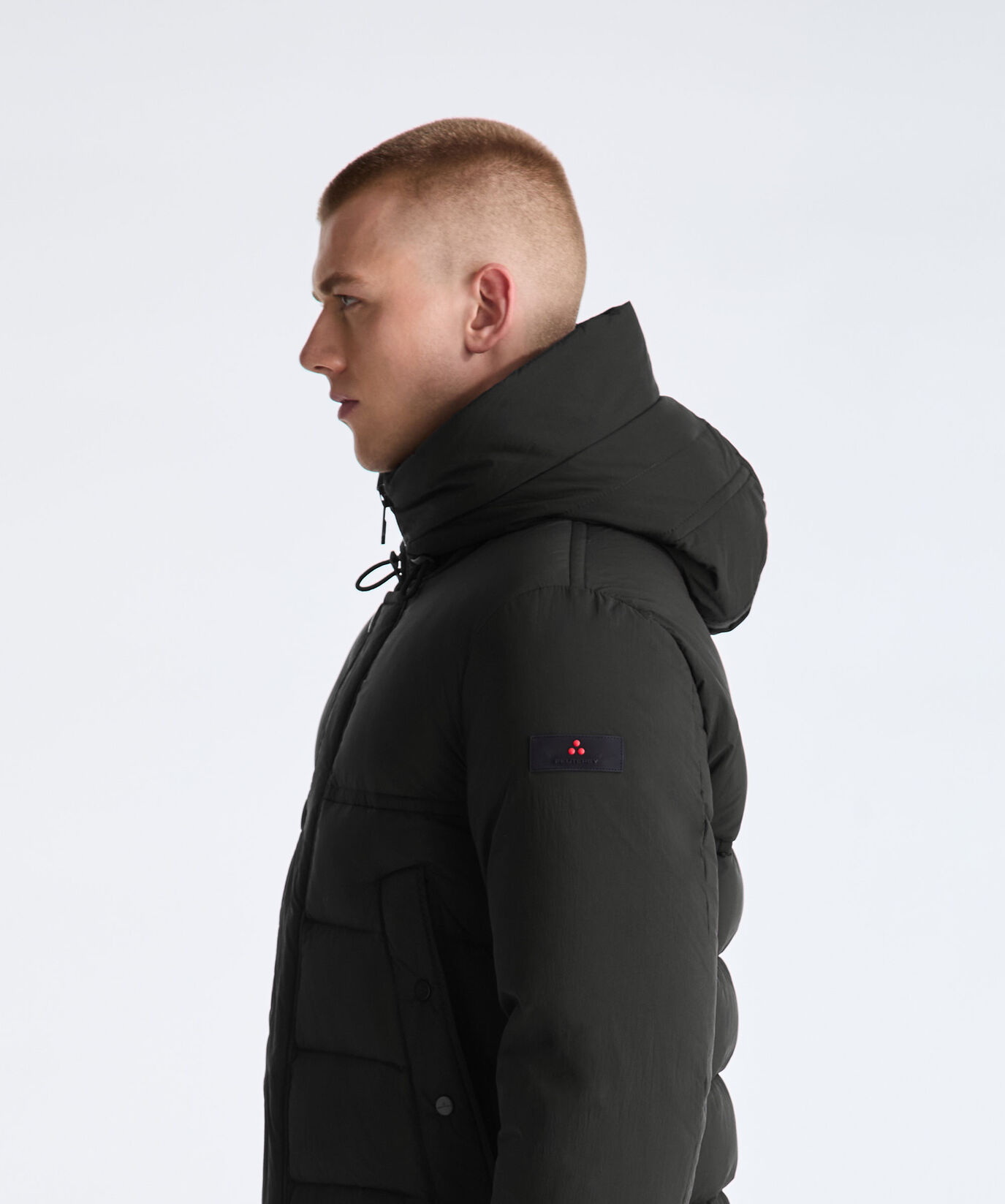 Down Jacket with Irregular Quilting  Peuterey - large