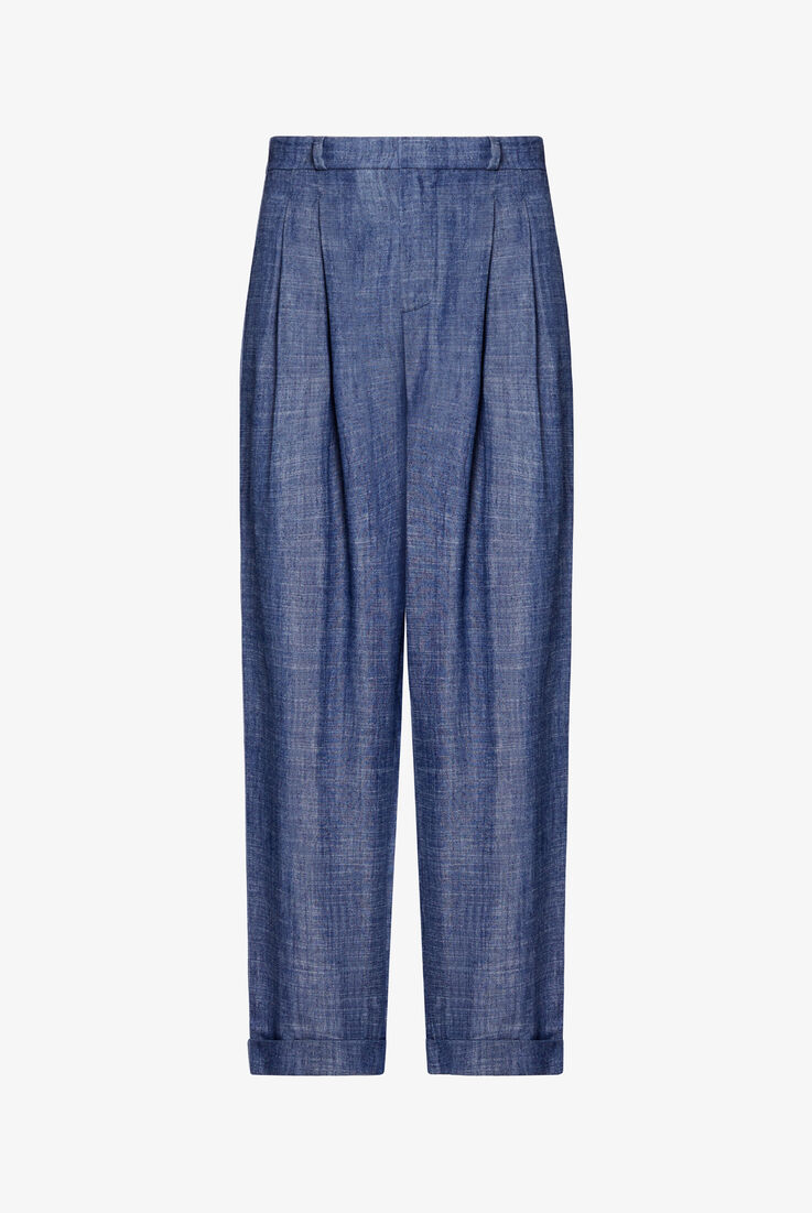 Hose aus Lyocell-Leinen-Denim  Peuterey - still-fondo-neutro