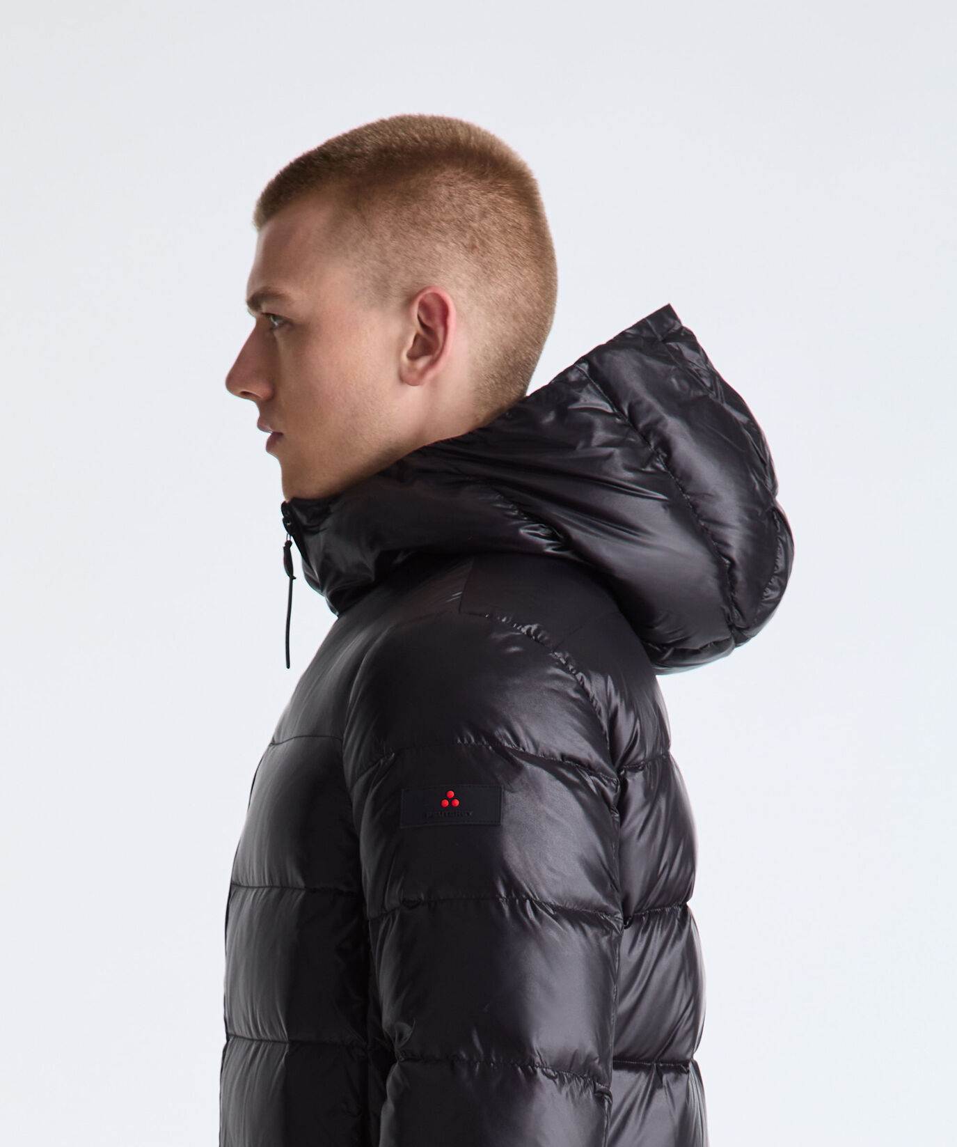 Nylon Hooded Down Jacket  Peuterey - large
