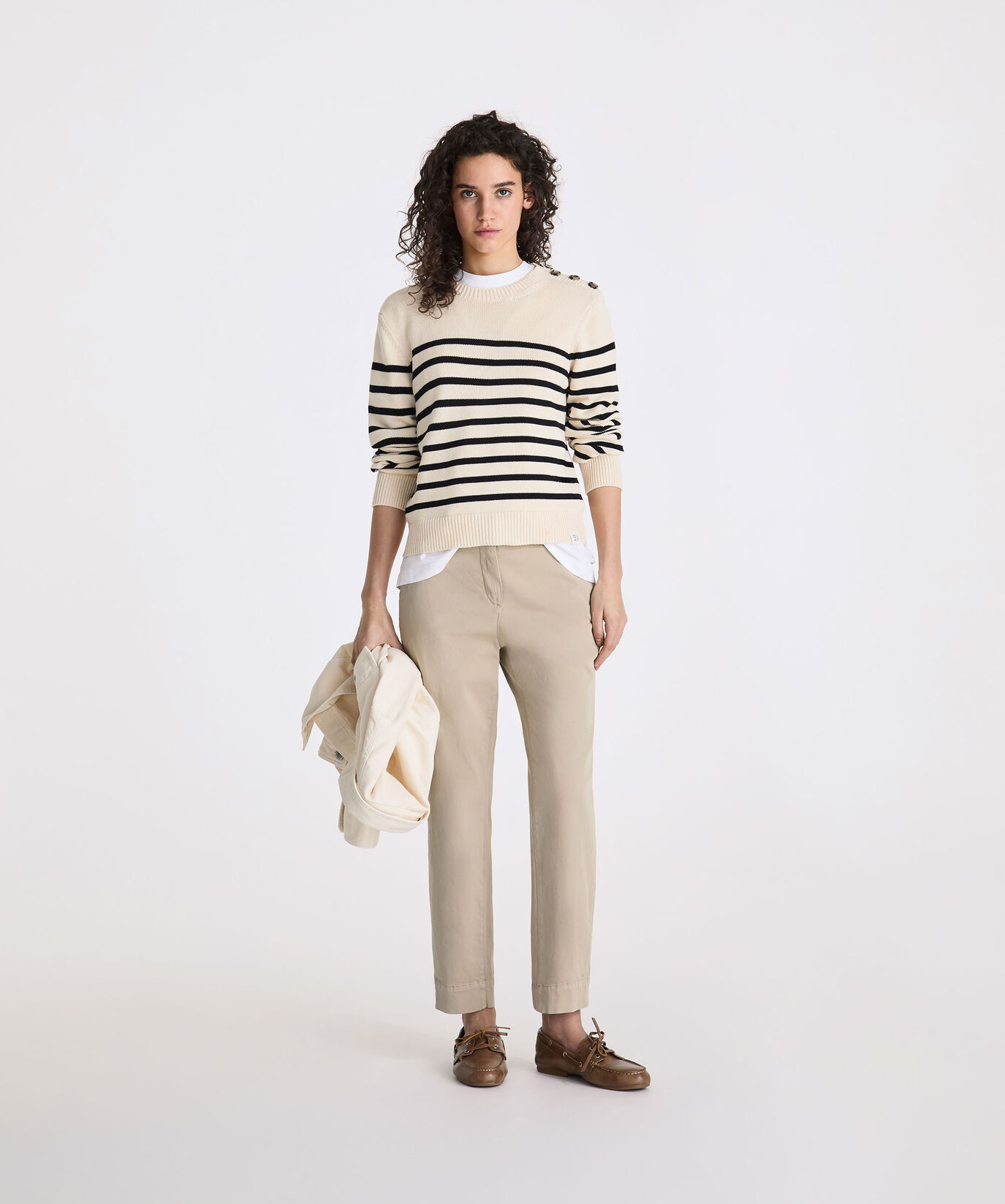 Stretch cotton chino trousers  Peuterey - large image number 0