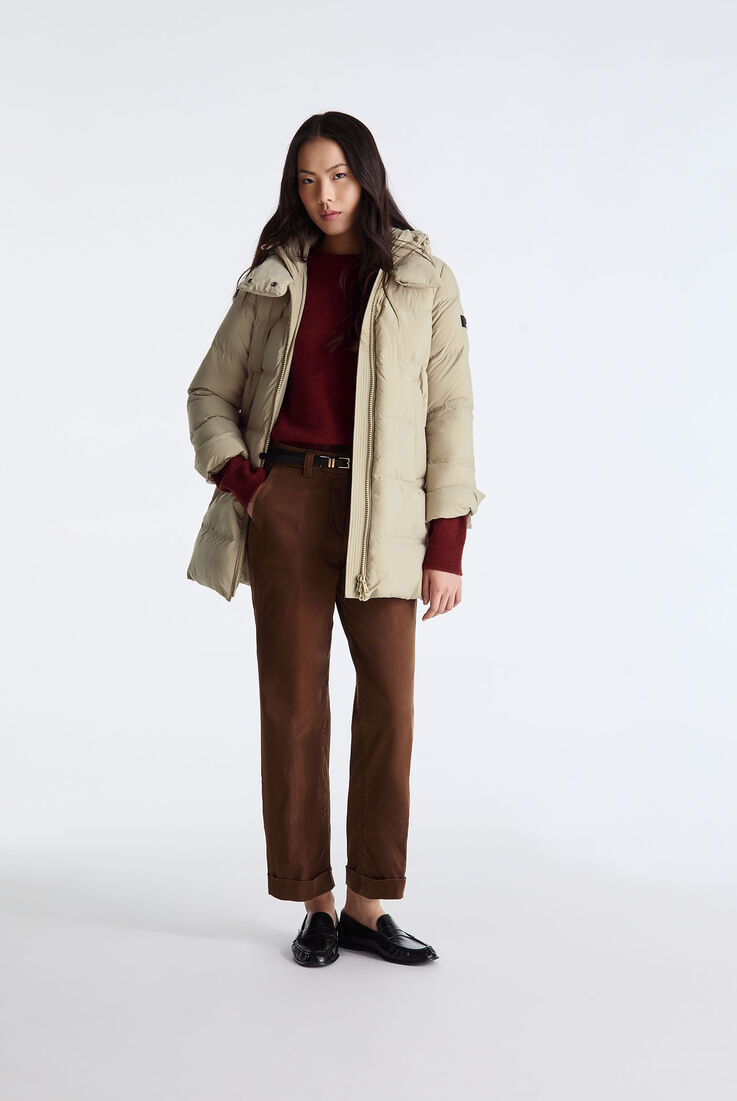 Down jacket with contrasting hood  Peuterey - medium