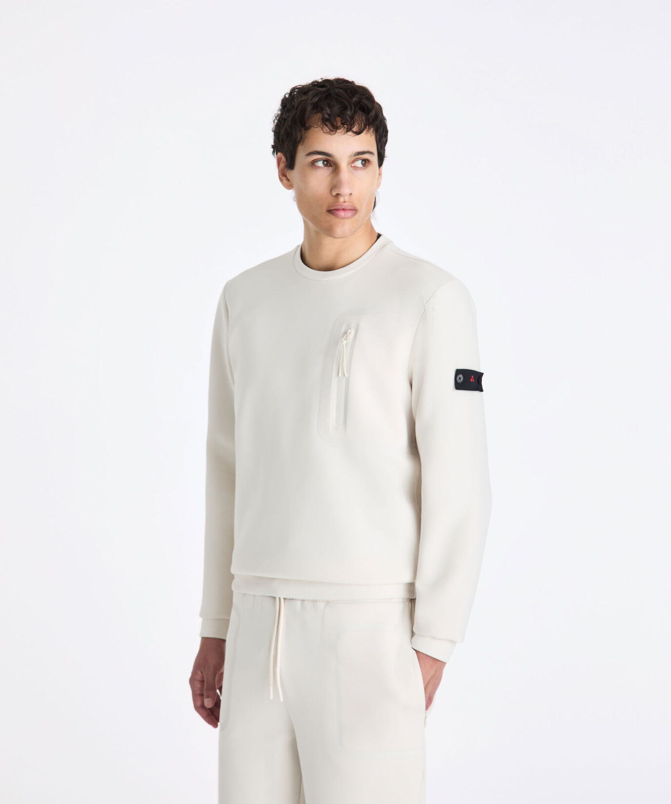 Sweatshirt with chest pocket and taping  Peuterey - large image number 1