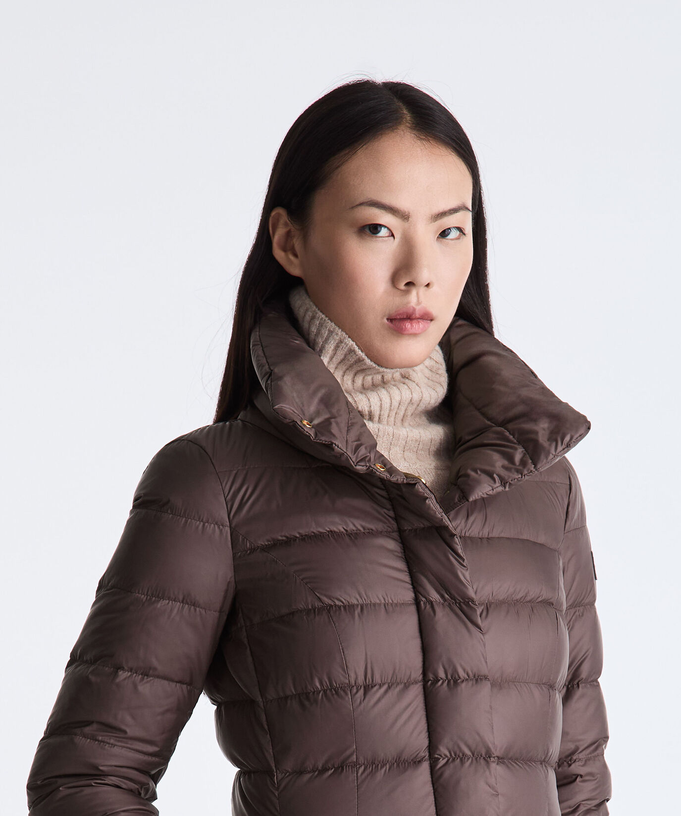 Long Slim Fit High Collar Down jacket  Peuterey - large