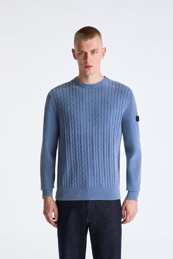 Chenille Cable Knit Sweater  Peuterey - medium
