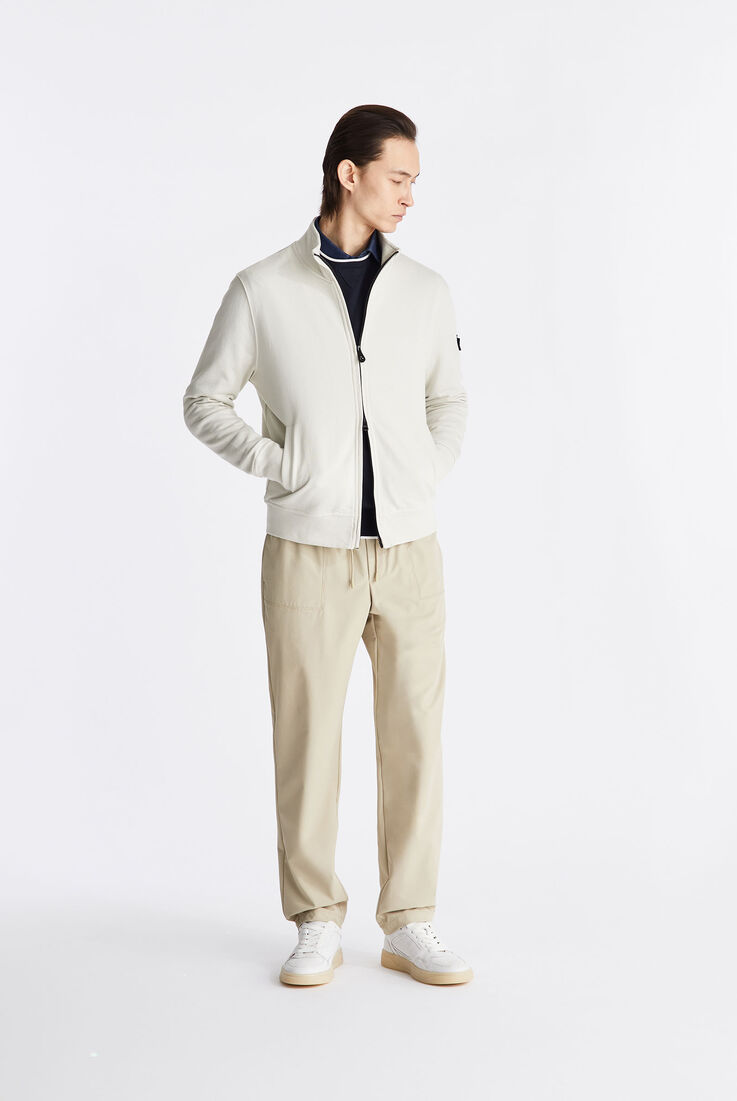 Felpa con collo in piedi e full zip  Peuterey - medium