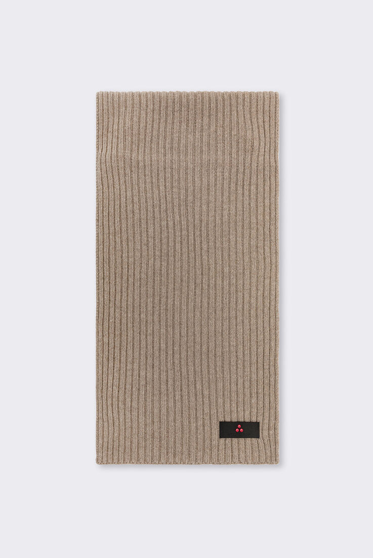 Ribbed Cashmere Blend Scarf  Peuterey - medium