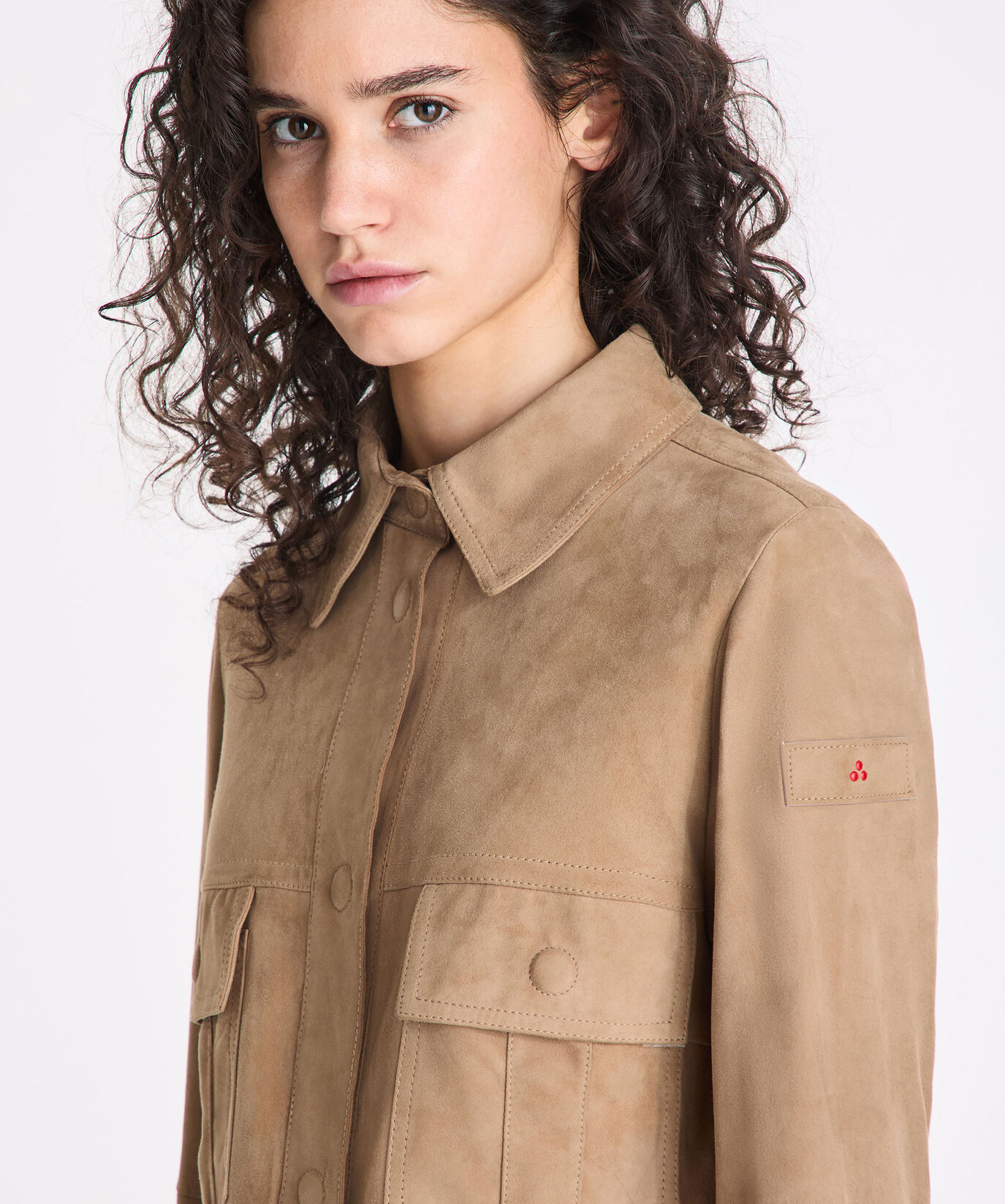 Suede leather shirt  Peuterey - large