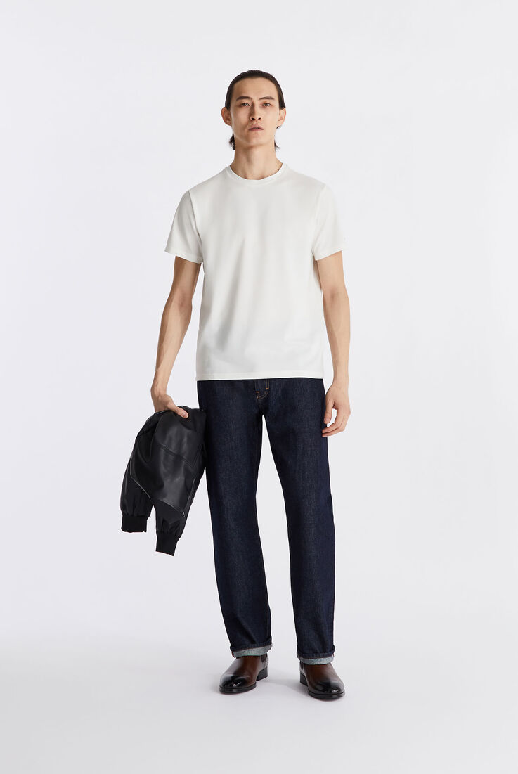 Stretch cotton and silk pique t-shirt  Peuterey - medium