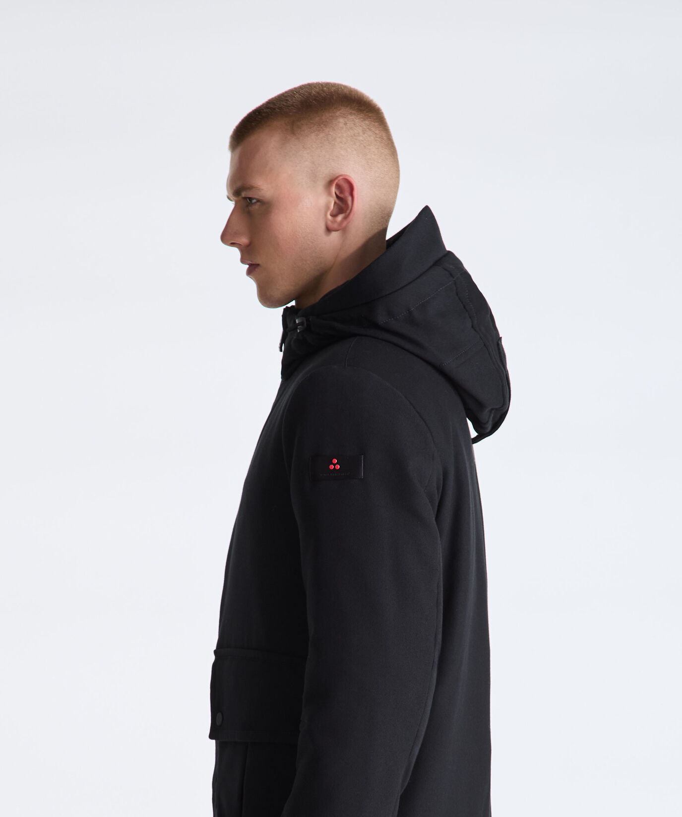 Jacke mit Kapuze aus Kunstfell  Peuterey - large