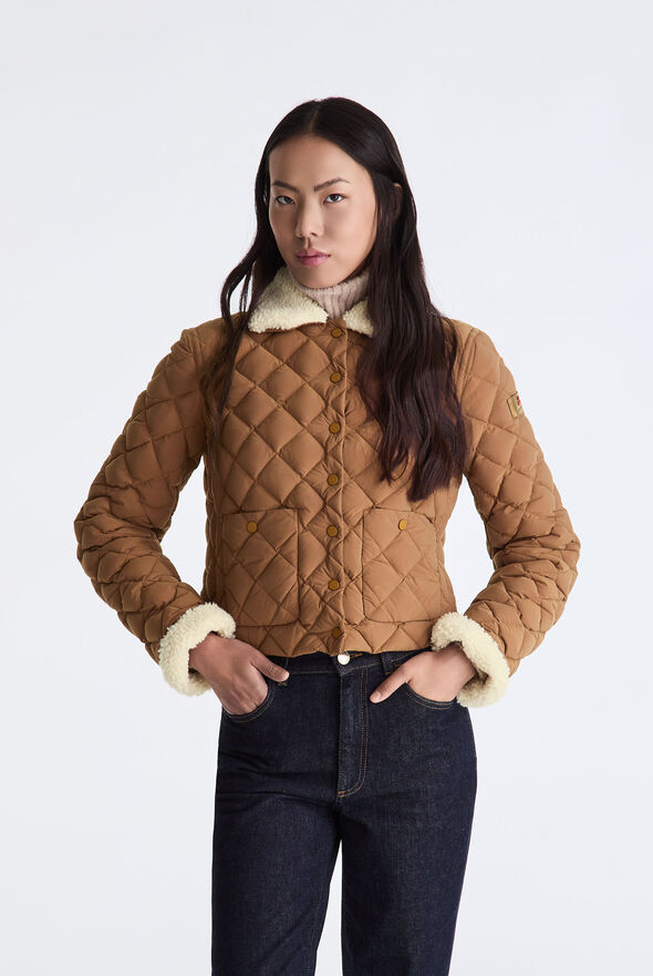 Diamond-quilted down jacket  Peuterey - medium