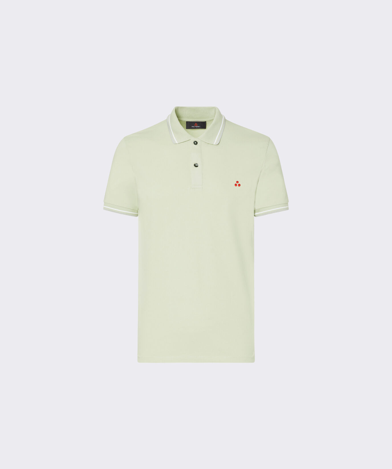 Polo de piqu&eacute; de algod&oacute;n el&aacute;stico  Peuterey - large