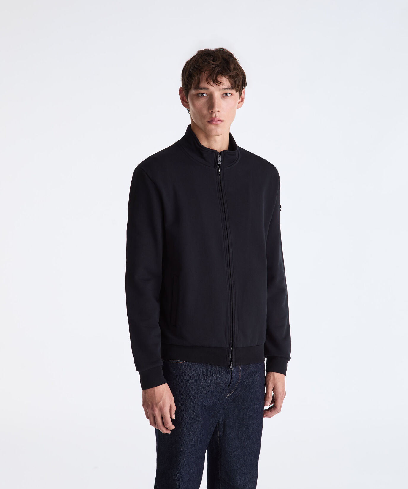 Full-Zip Sweatshirt with Stand-Up Collar  Peuterey - large image number 1