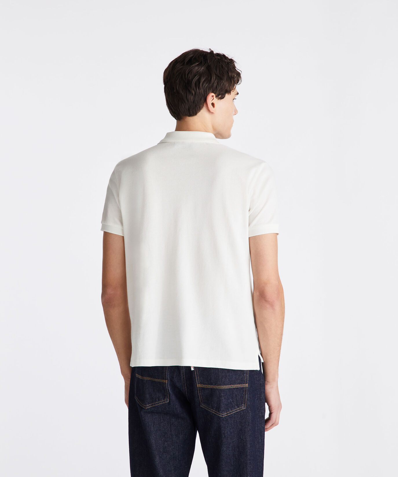 Polo en coton piqu&eacute; avec logo brod&eacute;  Peuterey - large image number 3