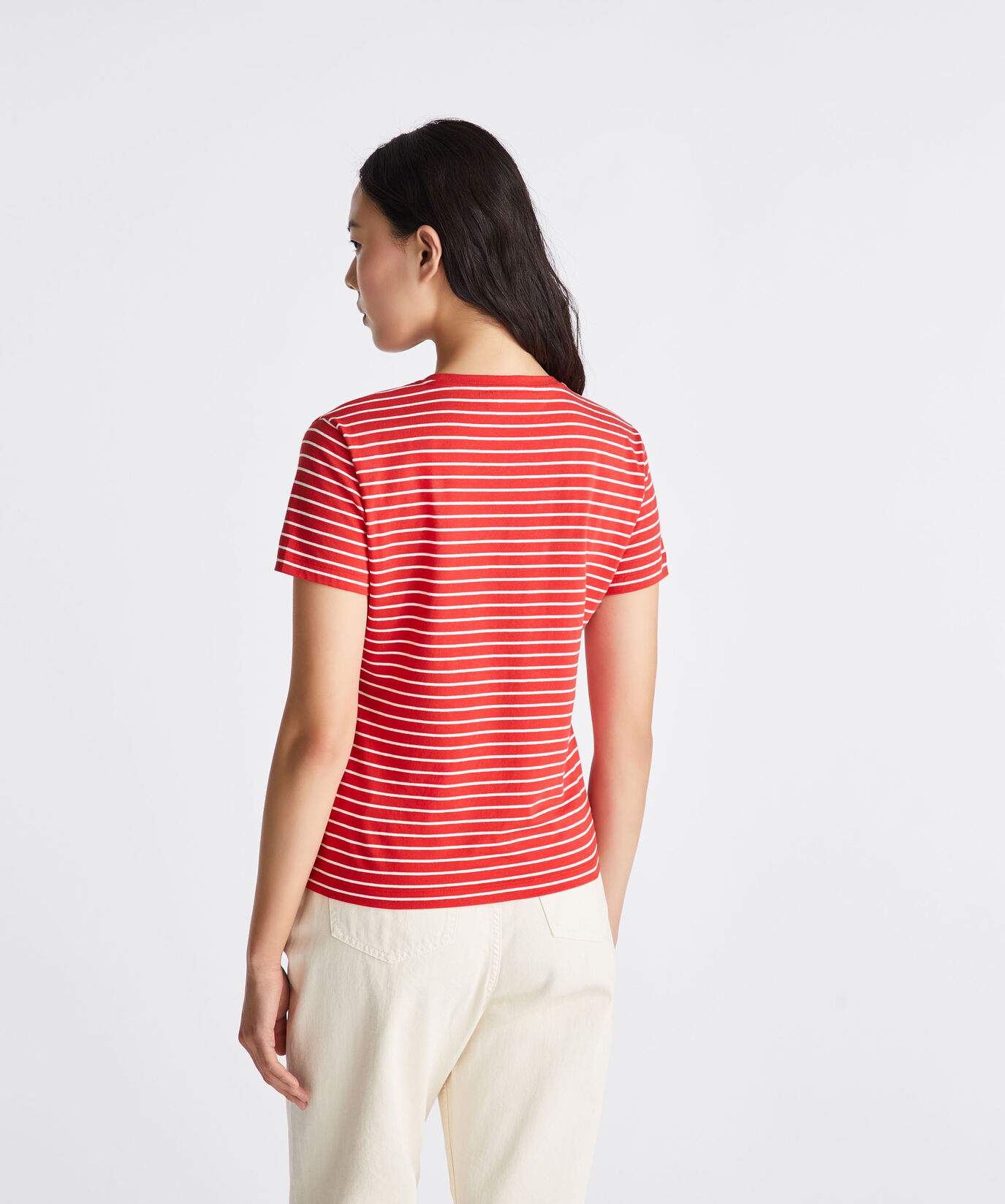 T-shirt ray&eacute; en coton  Peuterey - large