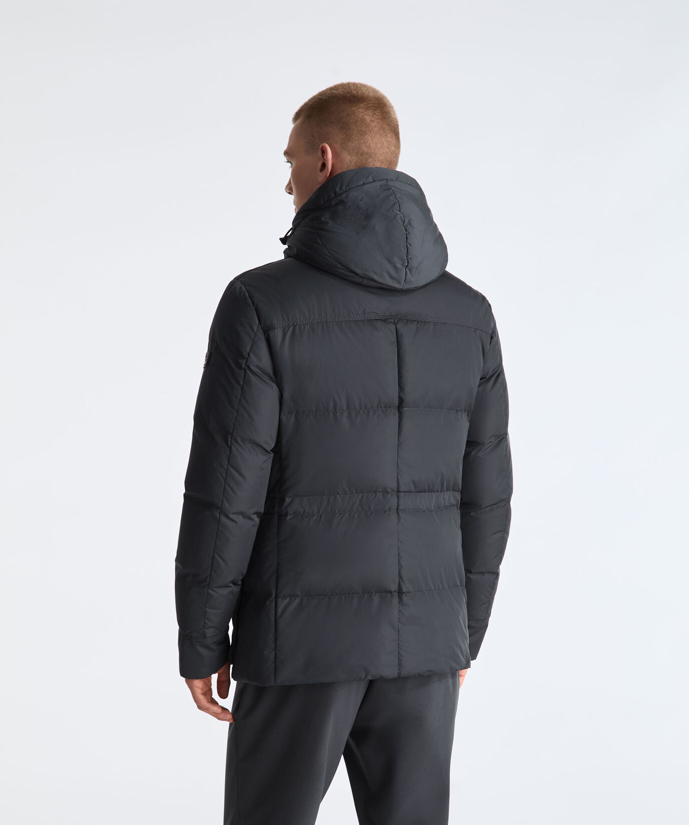 Taffeta Field Jacket with Fur Hood  Peuterey - large