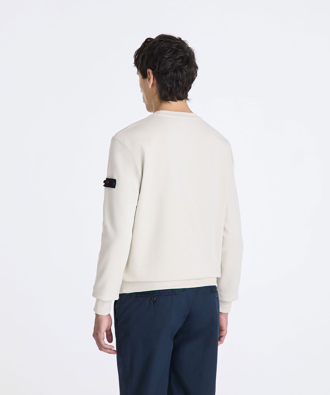 100% cotton crewneck sweatshirt  Peuterey - large