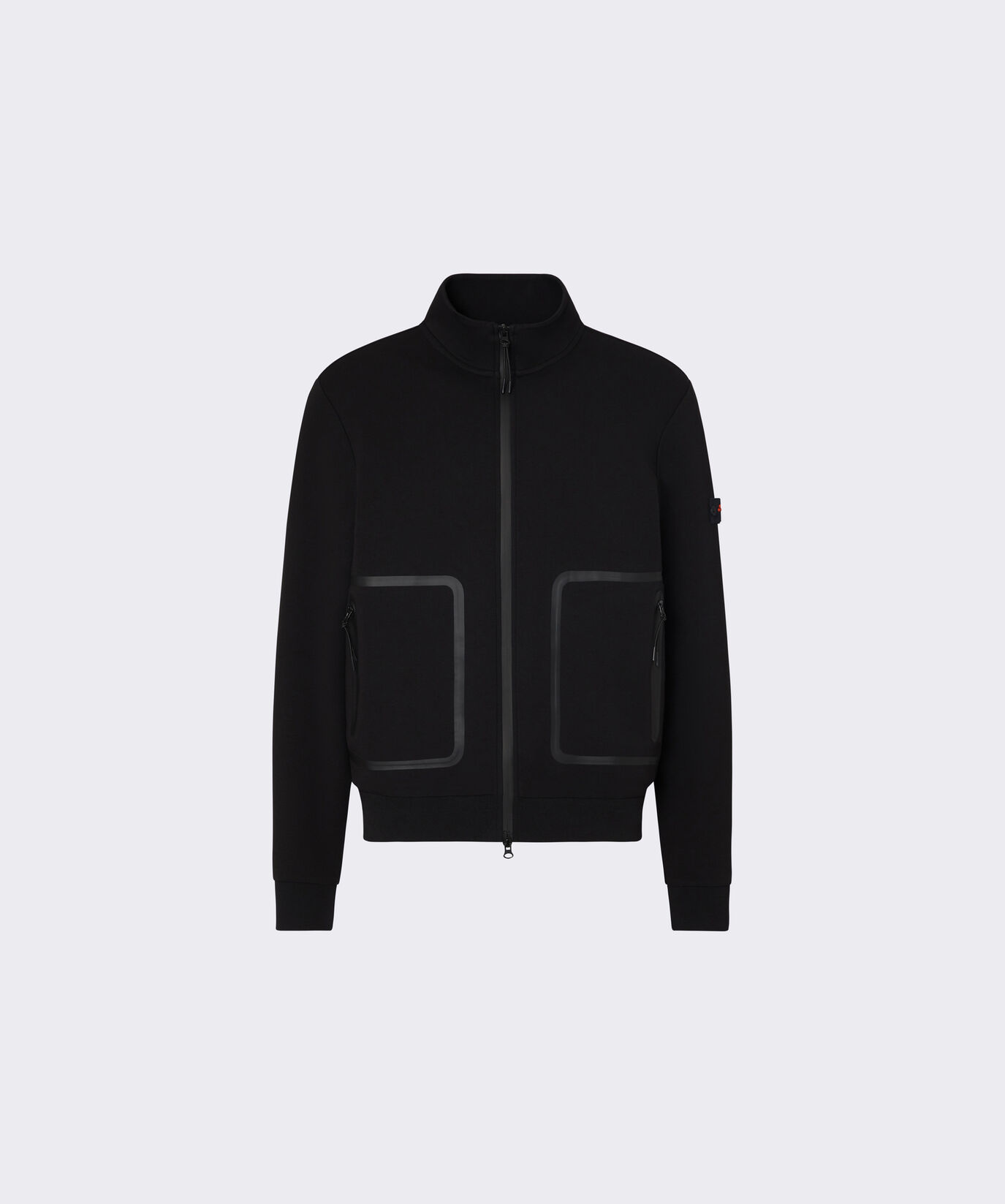 Felpa con tasche con nastrature gommate  Peuterey - large