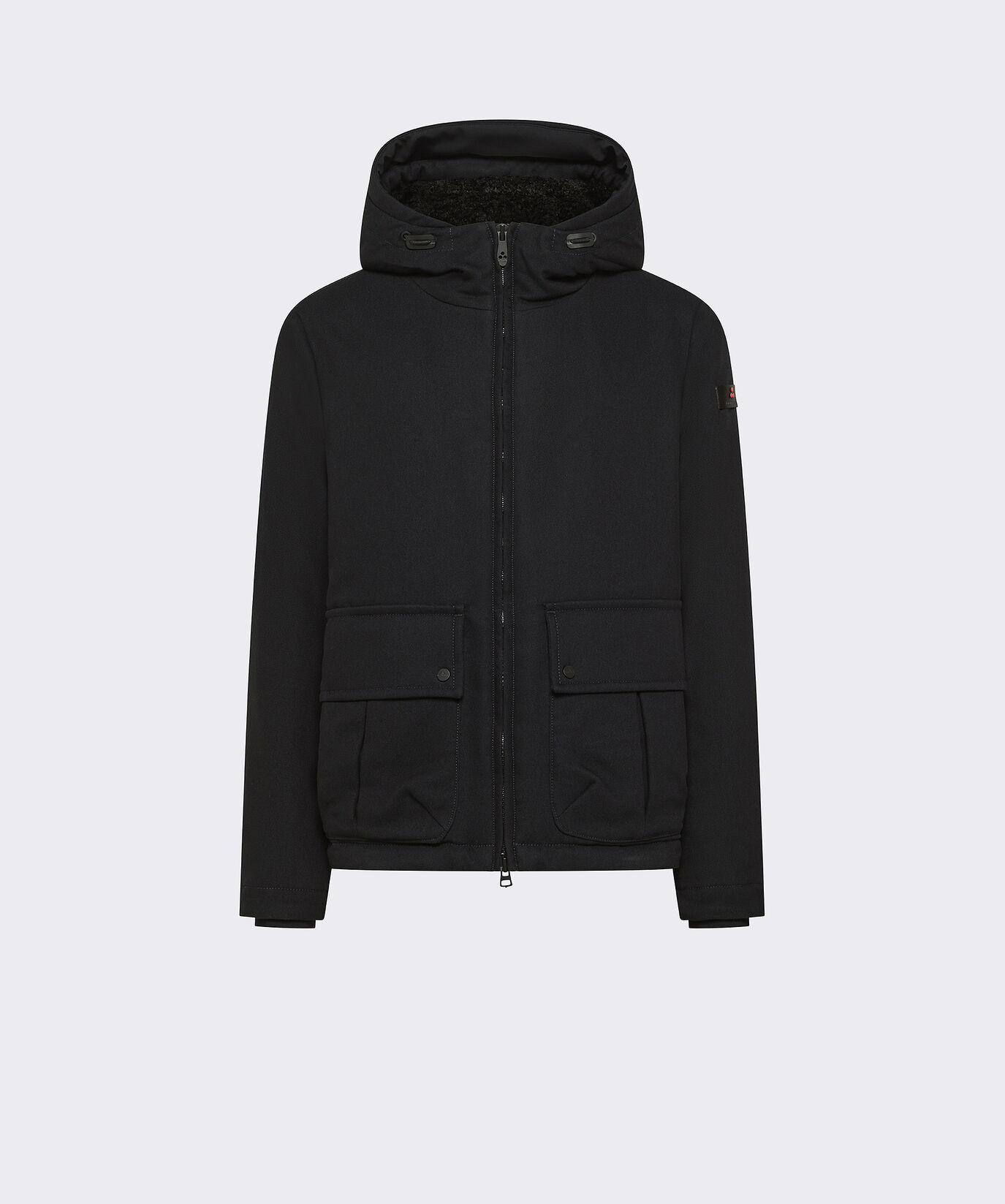 Jacke mit Kapuze aus Kunstfell  Peuterey - large