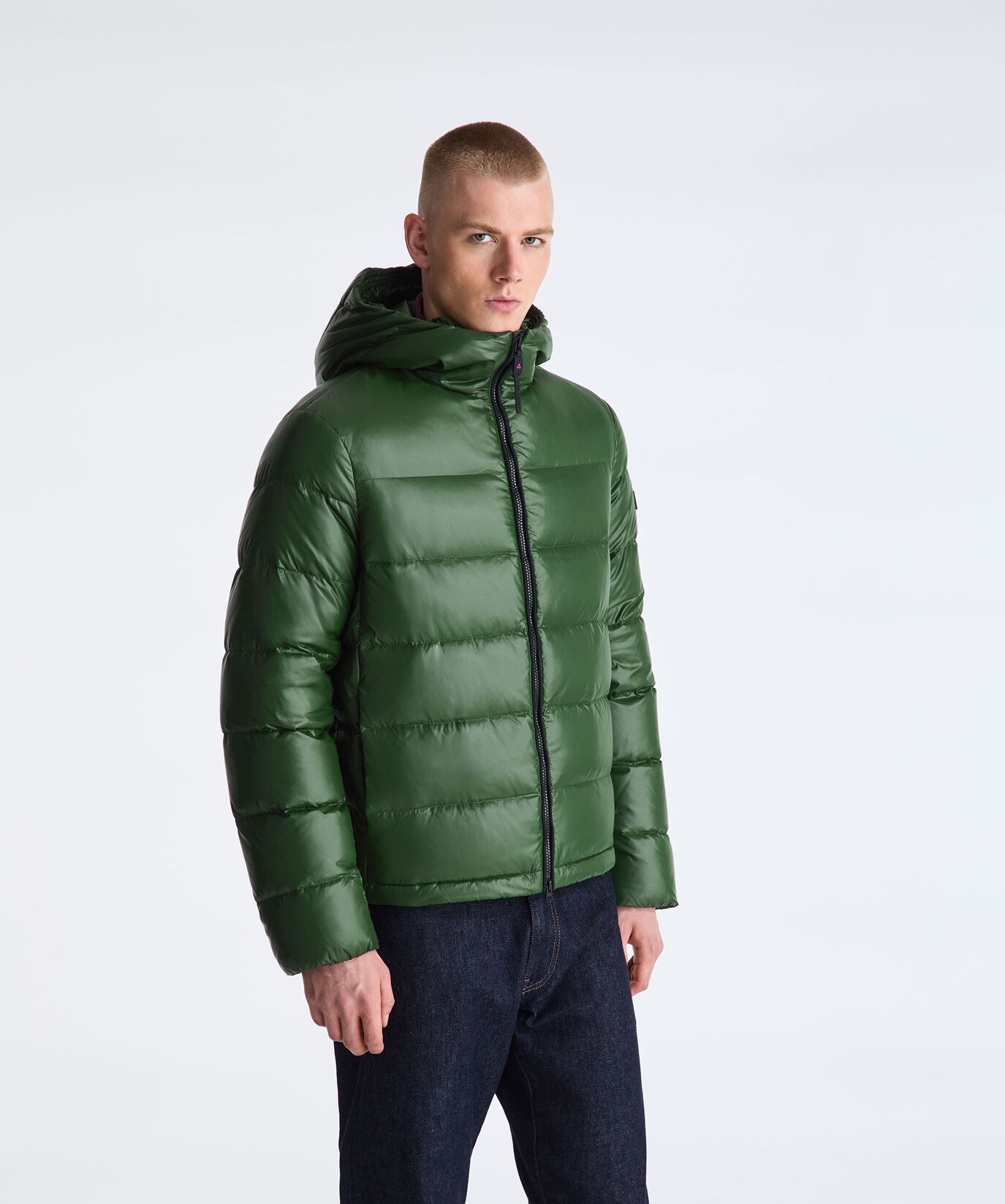 Nylon Hooded Down Jacket  Peuterey - large image number 1
