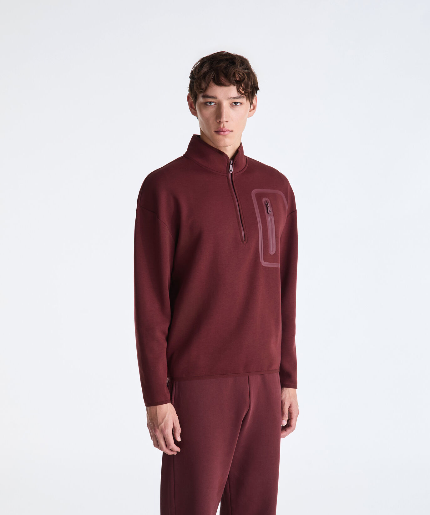 Half-Zip Scuba Sweatshirt  Peuterey - large image number 1