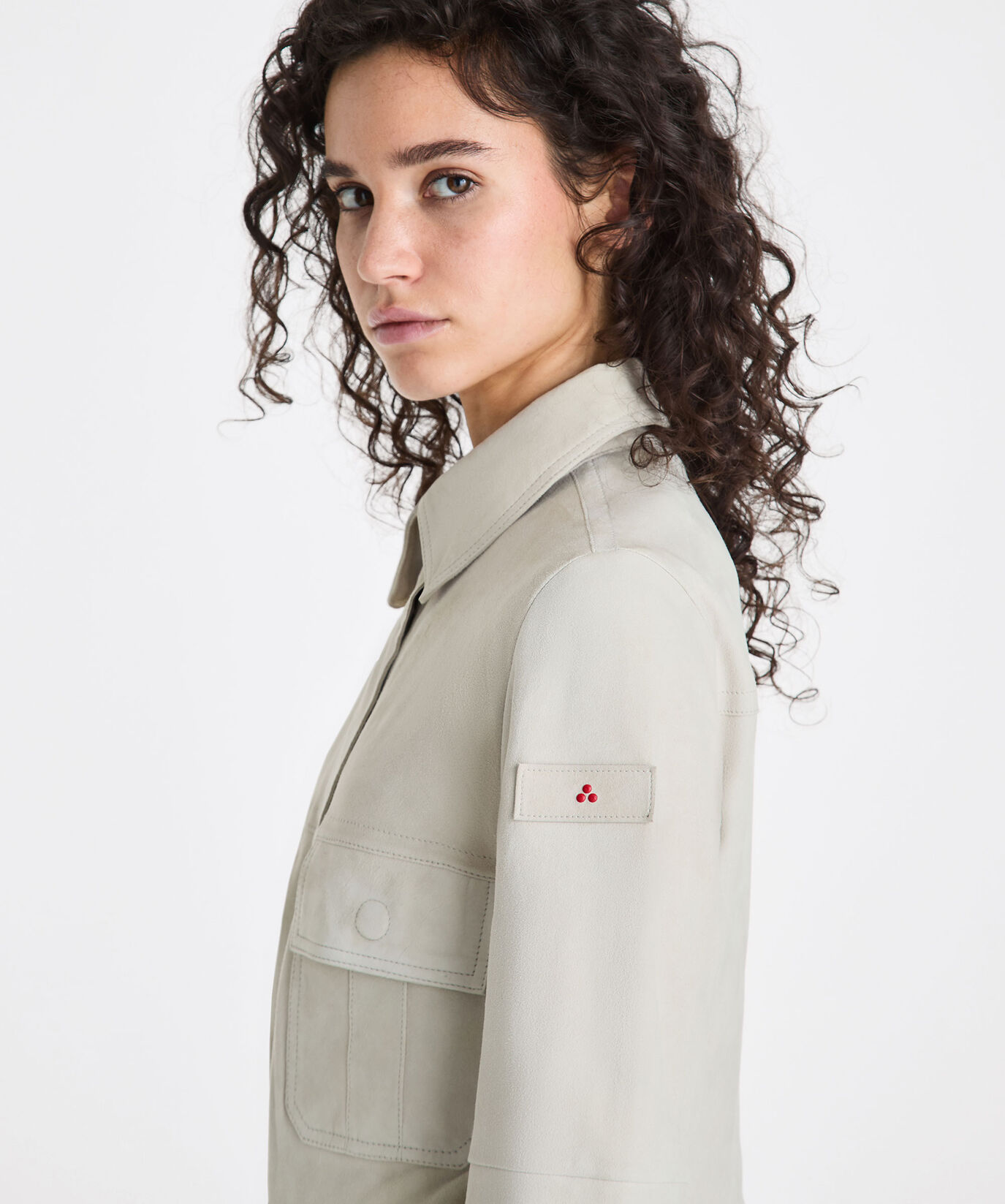 Suede leather shirt  Peuterey - large