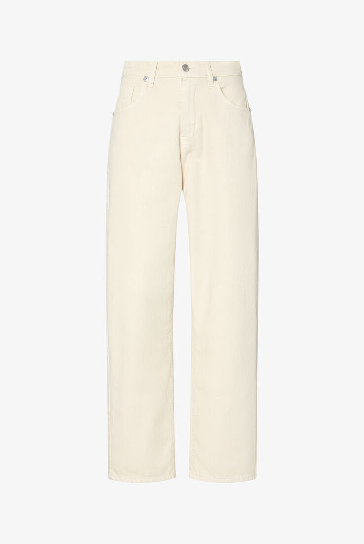Pantaloni in twill di cotone mom fit  Peuterey - still-fondo-neutro