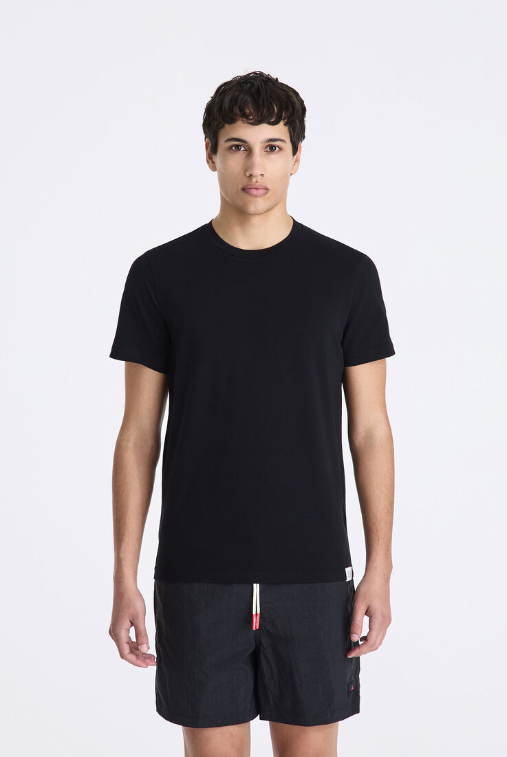 Stretch cotton T-shirt with printed logo  Peuterey - medium