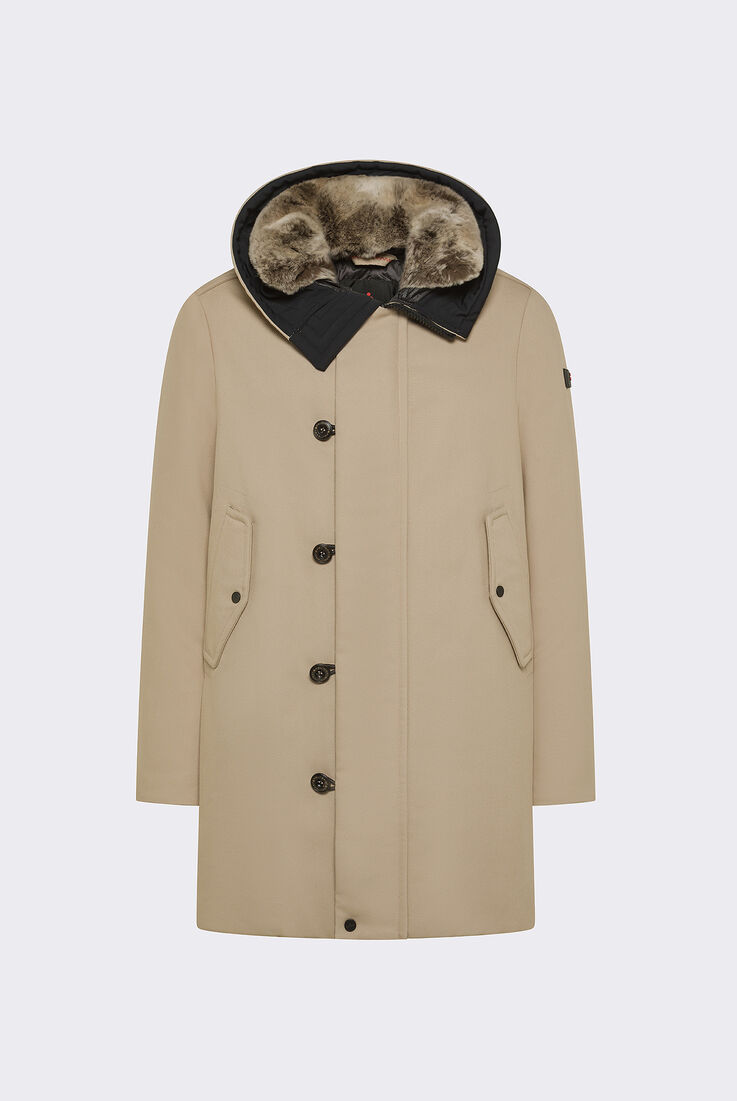 Functional Parka with Fur Edging  Peuterey - medium