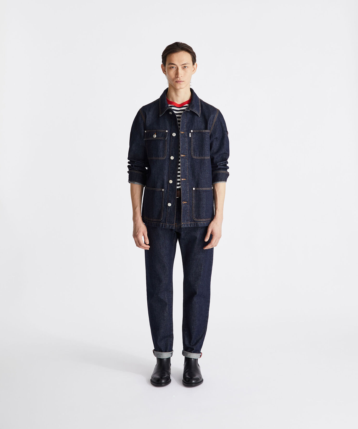 Veste workwear en serg&eacute; de coton  Peuterey - large image number 0